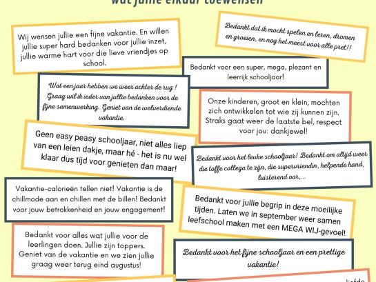 eindeschooljaar 2021