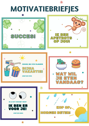 schoolmotivatiebriefjes