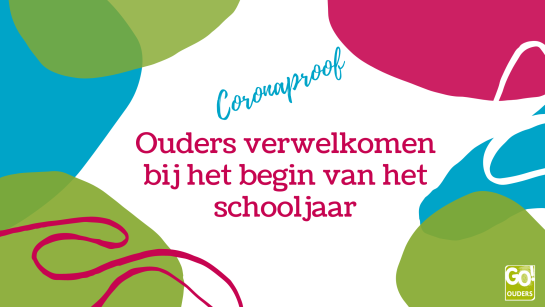 ouders verwelkomen bij het begin van het schooljaar